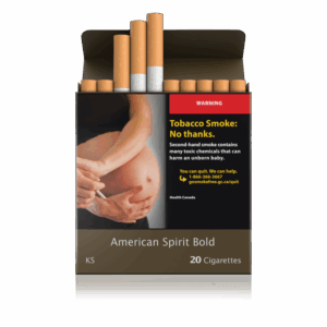 American Spirit Bold Cigarettes with full-bodied, additive-free tobacco in premium packaging.