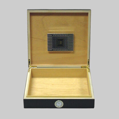 Cigar Humidor 15 Count digital with hygrometer | F-1100BK - Image 2