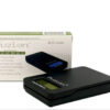 Fuziori Digital Mini Scale RT 500 with LCD display showing precise weight measurement on a stainless steel platform.