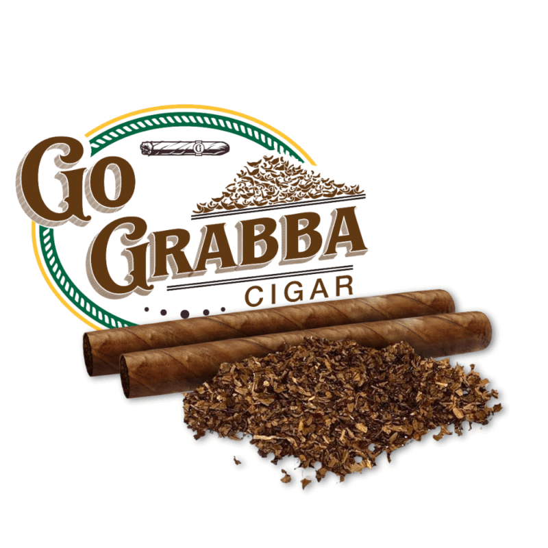 Go Grabba Natural Leaf & Crush (2 Cigars)