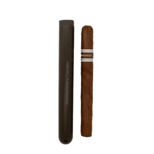 Guantanamera Cristales cigar in a glass tube with Cuban elegance.