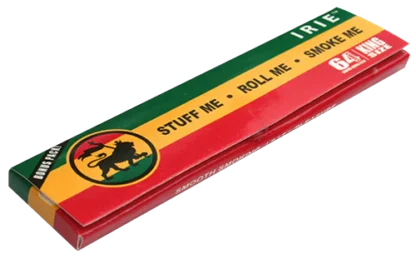 Irie Extra Light Hemp Rolling Papers - Ultra-Thin & Slow Burn.