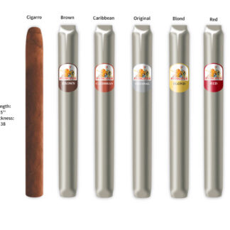 La Aurora Corona cigar with 5 flavors in series.