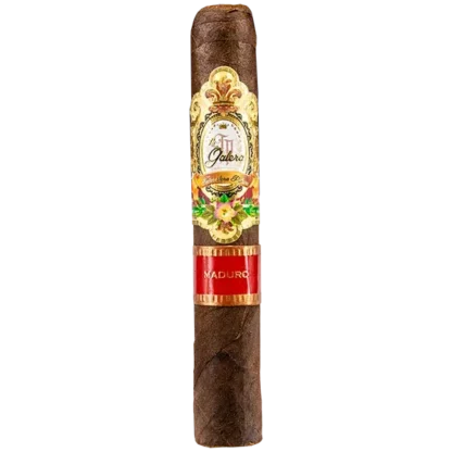 Close-up of the La Galera Maduro Chaveta with a dark San Andrés wrapper.