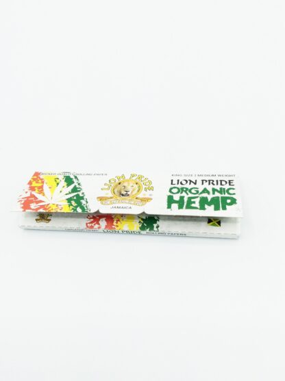 Lion Pride Hemp Papers - Organic, Smooth, and Sustainable.