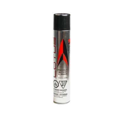 Lotus Premium Butane 400ml canister with 11x refinement.