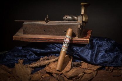 Maceda Connecticut Toro cigar with smooth Connecticut wrapper.