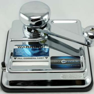 Close-up view of the MikrOmatic Cigarette Rolling Machine.