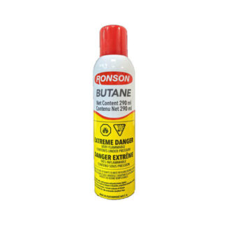 High-Quality Ronson 290ml Butane Fuel for Clean Burning.