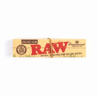 Raw Organic Rolling Papers with Tips.