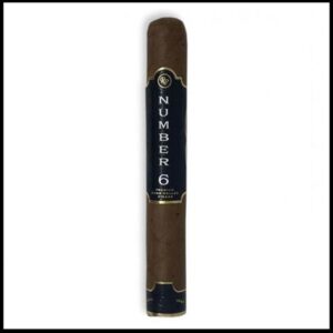 Rocky Patel Number 6 Robusto cigar with Honduran Corojo wrapper