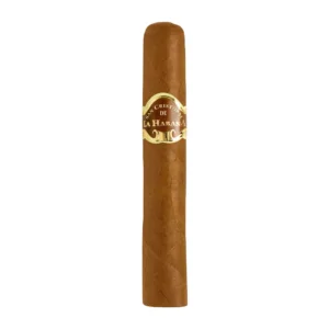 A close-up of a San Cristobal de la Habana El Principe cigar, showcasing its smooth, dark brown wrapper and elegant band, placed on a wooden surface. The premium Cuban cigar exudes craftsmanship and rich flavor, perfect for aficionados.