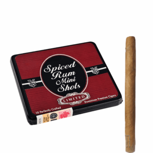 Victor Sinclair Spice Rum Mini Shots Cigarillos in 10-count pack.