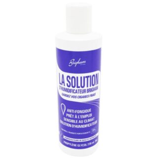 Brigham Humidor Solution 8 oz bottle for cigar humidification.