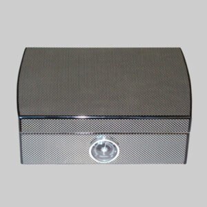 Sleek Cigar Humidor 25 Count F-5000 with Spanish cedar lining.