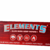 Close-up of Elements Red Slim Rolling Papers – Thin & Smooth.