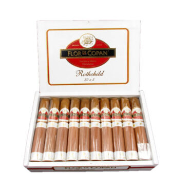 Flor De Copan Rothschild Robusto with premium Ecuadorian wrapper.