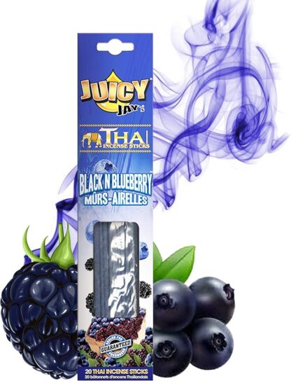 Juicy Jay Thai Incense Sticks | Black N Blueberry - Image 2