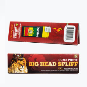 Premium Lion Pride XXL Spliff Paper for extended smoking sessions.