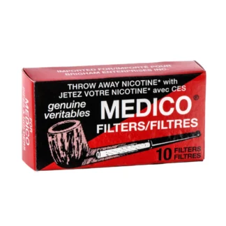 Medico Pipe Filters 6mm pack for smooth smoking