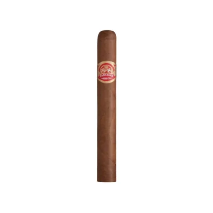 A close-up of the Partagás Mille Fleurs Cuban cigar, featuring its signature red and gold band with intricate detailing. The medium-brown wrapper has a smooth texture, showcasing the premium craftsmanship of this classic cigar. The cigar is elegantly placed on a wooden surface, emphasizing its rich heritage and refined design.