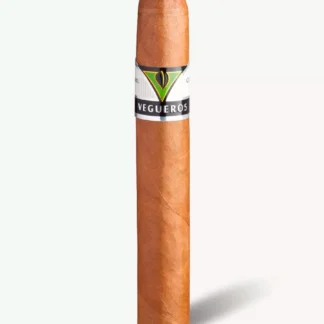 A close-up of Vegueros Tapados cigars, showcasing their premium Cuban craftsmanship, golden-brown wrappers, and sleek presentation.