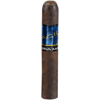 Drew Estate Acid Kuba Maduro Robusto cigar with rich dark wrapper.