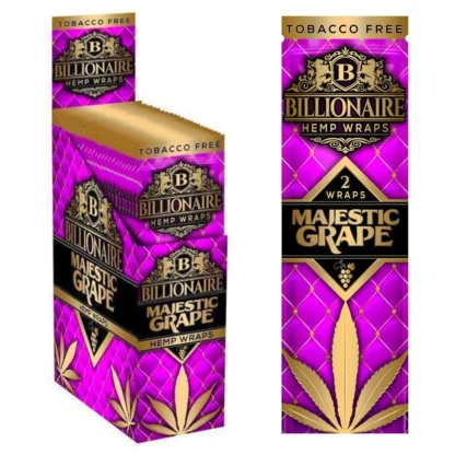 Billionaire Hemp Wraps | Grape - Image 2