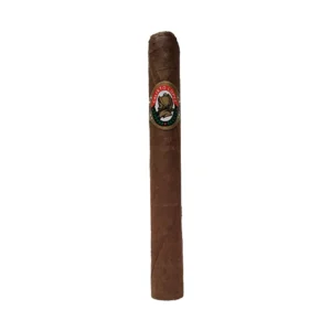 Close-up of Calixto Lopez Nobles Extrafinos cigar with golden-brown wrapper.