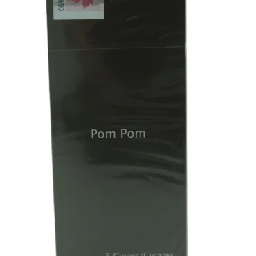 Pom Pom Cigarillos 5 Pack displayed in packaging.