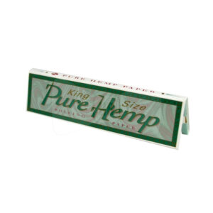 Pure Hemp pack of Rolling paper 1 1/4 size.