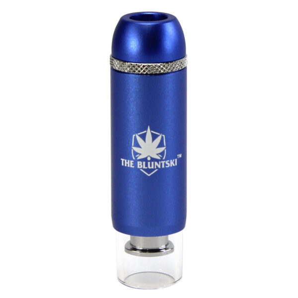 The Bluntski burning evenly for a smooth smoking experience.