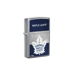 Zippo Lighter with Maple Leaf NHL Hockey Logo.