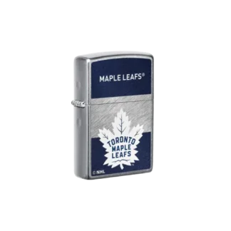 Zippo Lighter with Maple Leaf NHL Hockey Logo.