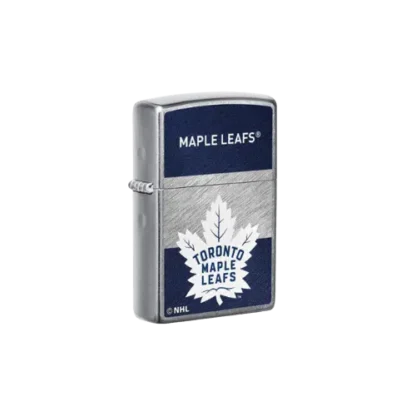 Zippo Lighter with Maple Leaf NHL Hockey Logo.