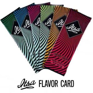 ITSA Flavour Cards available in multiple flavor options.