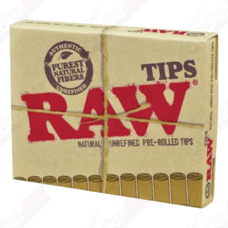 Raw tips Natural Pre-rolled.