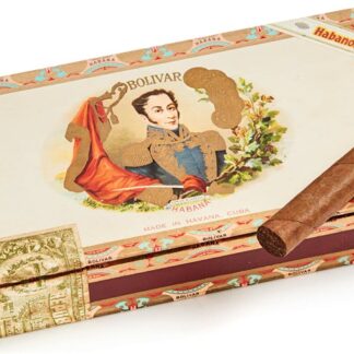 Bolivar Belicosos Cuban box of 25 Cigars.