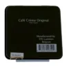 Close-up of Café Crème Original Cigarillos in their classic tin packaging.