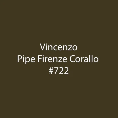 Vincenzo Pipes Frenze Corallo #722 Artisan Pipe.