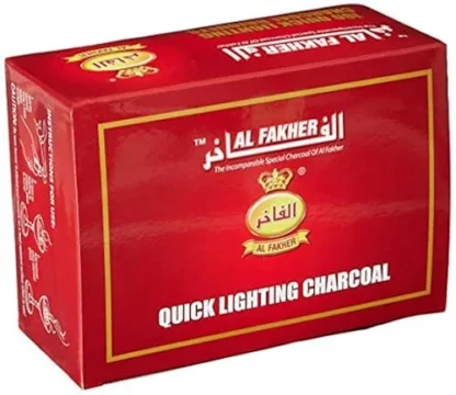 Al Fakher Quick Light Charcoal – Roll of 10 (Oshawa Pickup Available) - Image 2