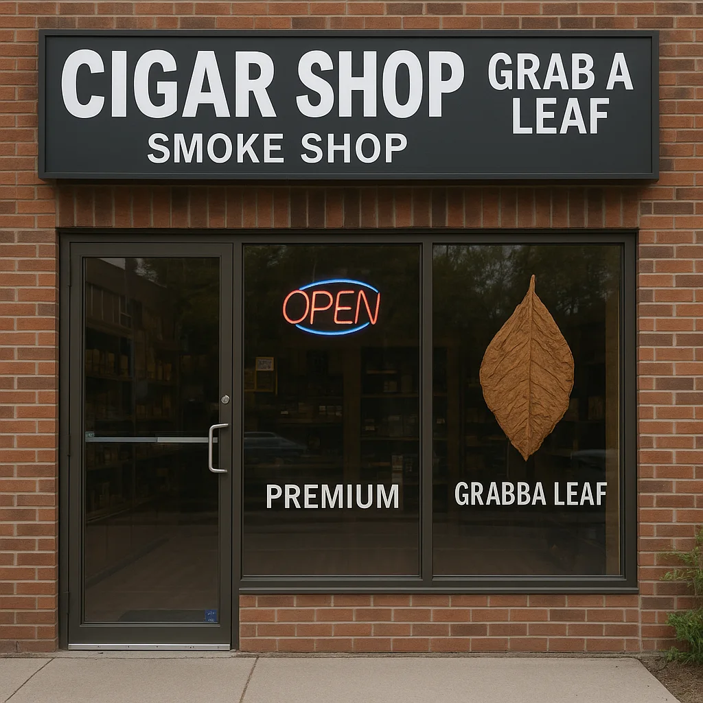 Grab A Leaf Cigar & Smoke Shop locate in Oshawa,