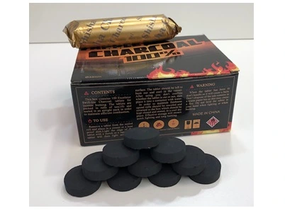 Applewood Hookah Coconut Charcoal | Easy Light 33mm